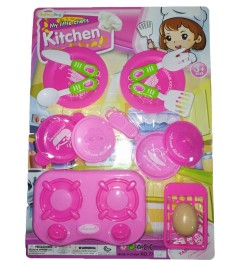 Խաղալիք սպասք գազօջախով