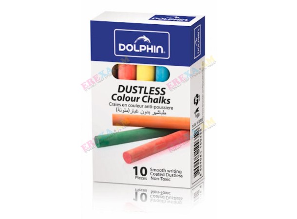 Գունավոր կավիճներ Dolphin