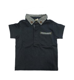 Կապույտ կարճաթև շապիկ