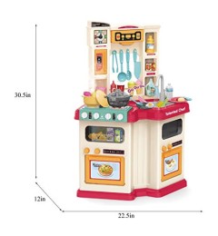 Մանկական խոհանոցային հավաքածու ծորակով 67 կտոր