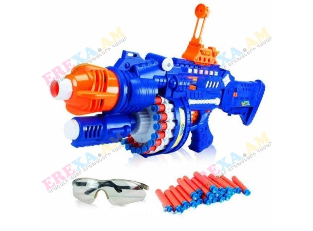 Խաղալիք զենք սպունգե փամփուշտներով Խաղալիք զենք սպունգե փամփուշտներով