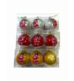 Տոնածառի խաղալիք նկարով