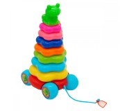 Խաղալիք բուրգ անիվներով