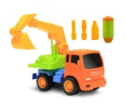 Խաղալիք բեռնատար (էքսկավատոր) քանդվող հավաքվող