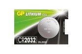 Մարտկոց GP CR2032