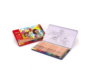 Գունավոր մատիտներ մետաղական տուփով