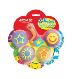 Մատերով ներկելու ներկեր + սպունգե կնիք