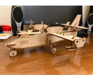 Փայտե 3D փազլ-կոնստրուկտոր ինքնաթիռ