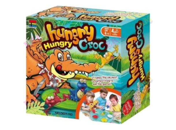 Զվարճալի խաղ Սոված կոկորդիլոսը