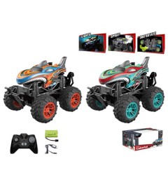 Խաղալիք մեքենա շնաձուկ հեռակառավարման վահանակով