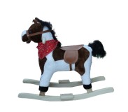 ճոճ ձիուկ վզկապով մեծ փայտե