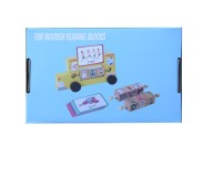 Փայտե մեքենա տուփ քարտով