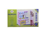 Փայտե խոհանոց գազօջախով