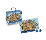 Փազլ որակյալ Նոյի տապան կենդանիներով 48 կտոր